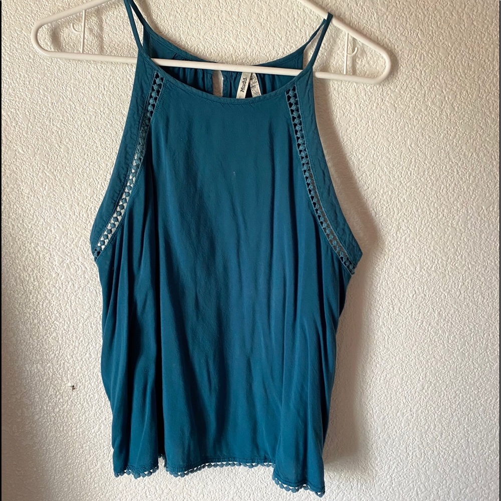 Blue cami top